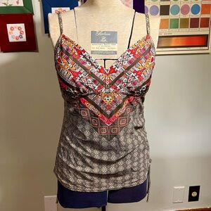 Prana Tankini Top Sz XL